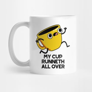 My Cup Runnet All Over Funny Bible Pun Mug